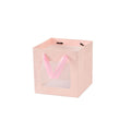 20PCS Open Window for Flower Doll Wedding Gift Transparent Square Packaging Bag - Black 30-30-30cm - SuperSaverAU - view 5