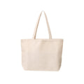 5PCS Canvas Tote Bag Cotton Blank DIY Shopping Shoulder Bags - Black 35*40*10cm - SuperSaverAU - view 4