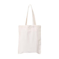 5PCS Canvas Tote Bag Cotton Blank DIY Shopping Shoulder Bags - Black 35*40*10cm - SuperSaverAU - view 5