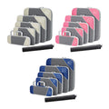 Navy 6PCS Compression Packing Cubes Set - Water-Resistant, Space-Saving, Travel Organizers - SuperSaverAU - view 1