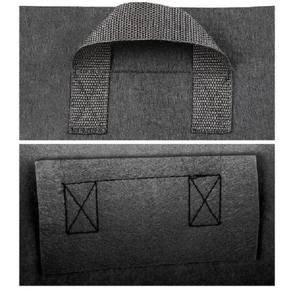 8pcs Felt Rectangular Planting Bags - Blue, 60x30x20cm, Eco-Friendly, Durable