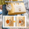 Crossbody Out Dog Bag - Portable Breathable Adjustable Pet Carrier Bag - Beige, 38cm x 15cm x 30cm - SuperSaverAU - view 5