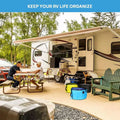 Premium Waterproof Hose Storage Bag - Blue