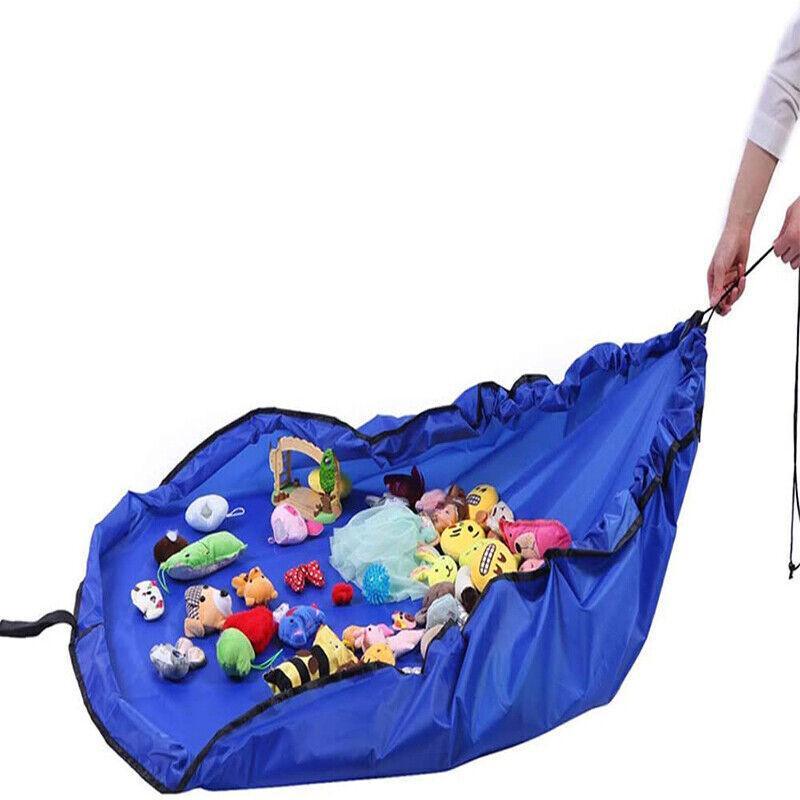 Premium 150cm Drawstring Play Mat Storage Bag – Purple