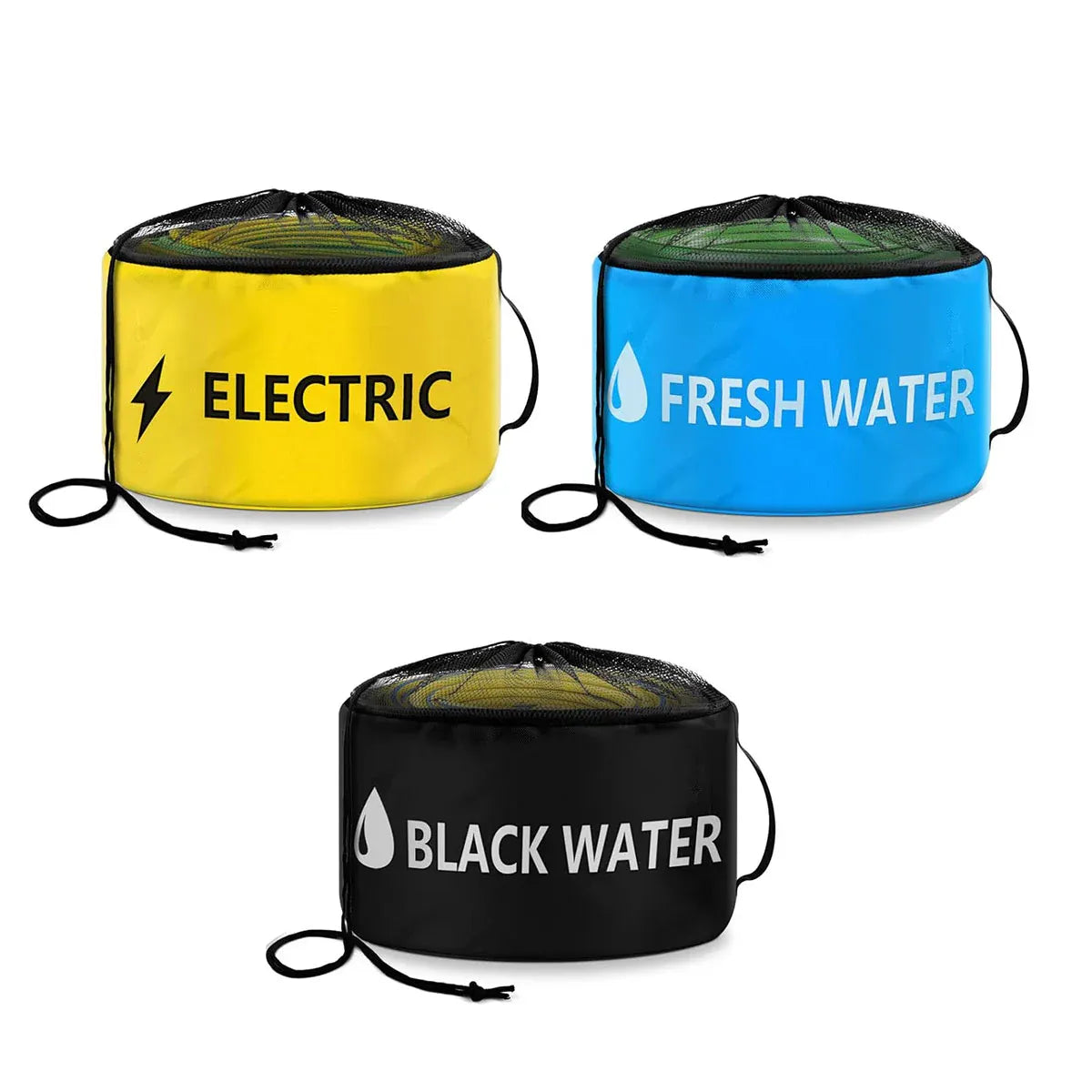 Premium Waterproof Hose Storage Bag - Yellow