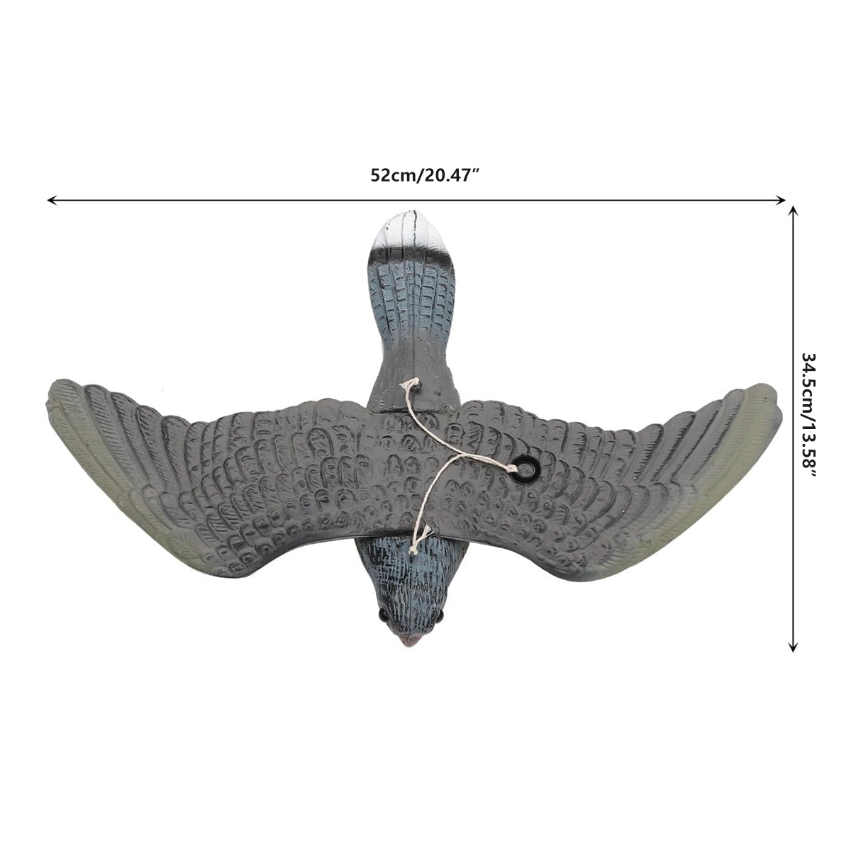 Premium Hanging Simulation Eagle Bird Scare Decoy