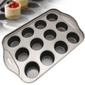 Premium 12-Cup Mini Cheesecake Pan – Loose Bases