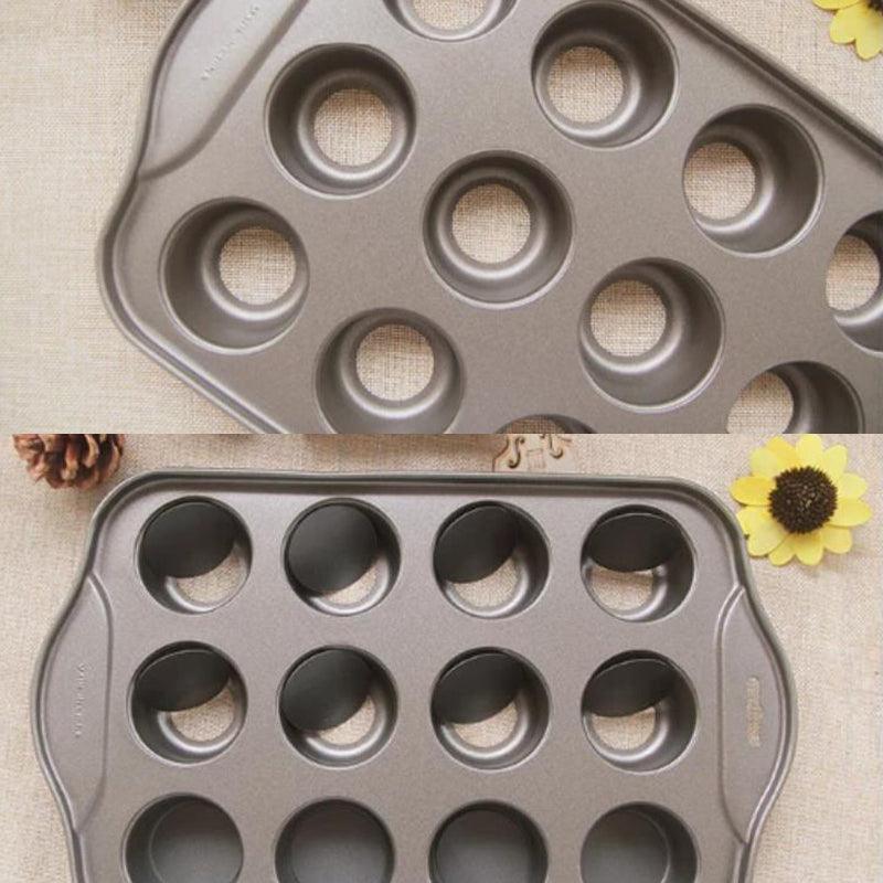 Premium 12-Cup Mini Cheesecake Pan – Loose Bases