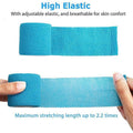 Premium Self Adhesive Cohesive Wrap Bandage 12 Pack - 5cm x 4.5m