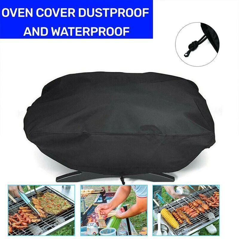 Premium Waterproof BBQ Grill Cover – Weber Q100/Q1000 67 x 44 x 32cm