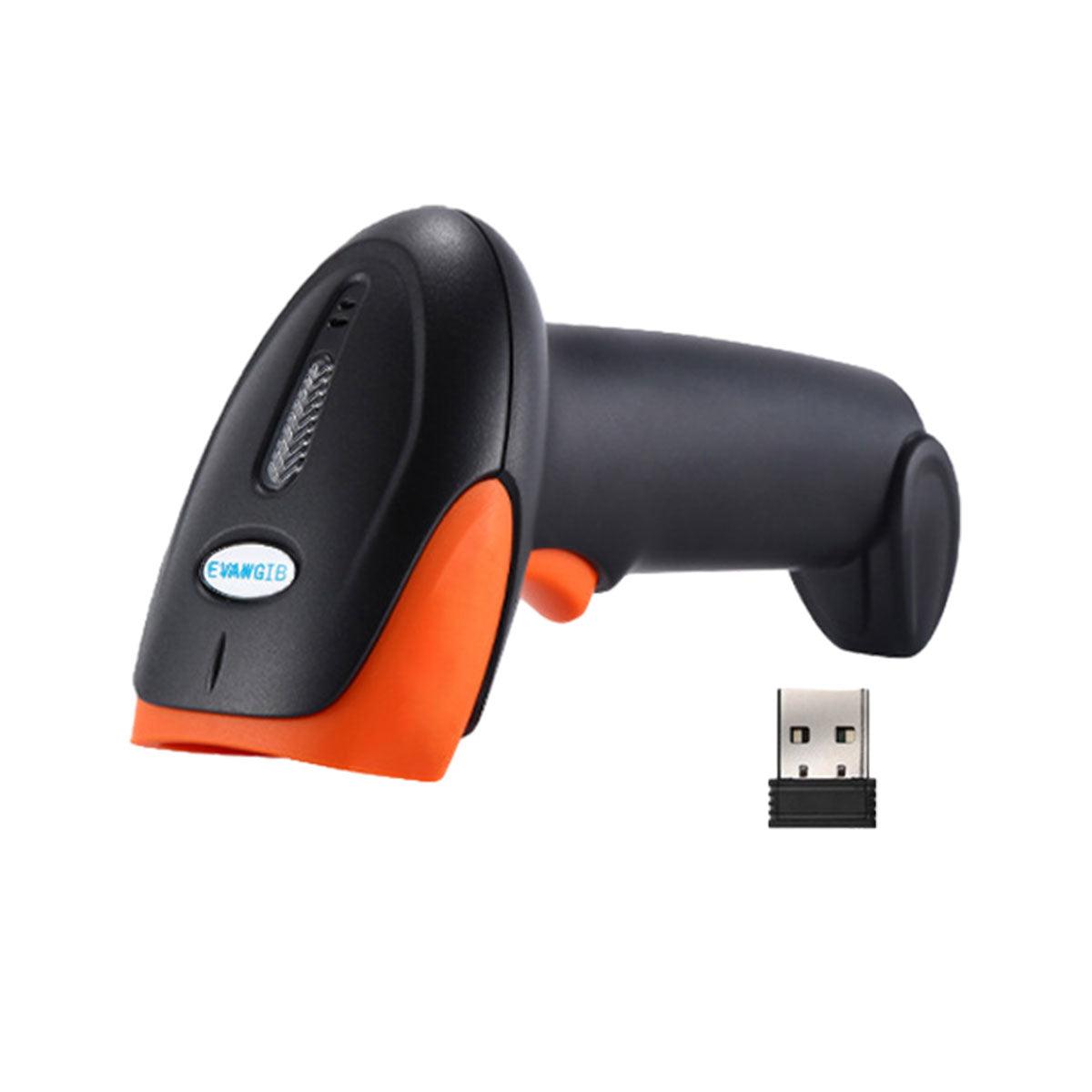Wireless 2D Barcode Scanner Handheld Reader for Supermarkets & Warehouses