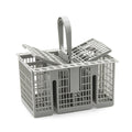Premium Grey Universal Dishwasher Cutlery Basket with Detachable Handle