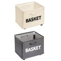 Beige Rolling Storage Basket with Wheels for Under Desk Organisation - SuperSaverAU - view 2