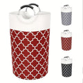 Premium 82L Foldable Laundry Basket – Grey with Metal Frame