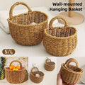 Premium Imitation Rattan Woven Storage Basket – Large