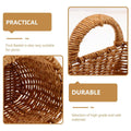Premium Imitation Rattan Woven Storage Basket – Large
