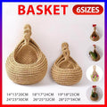 Boho Style Hanging Wall Organizer Basket - XXL Size - SuperSaverAU - view 1