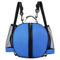 Premium Waterproof Sports Basketball Bag – Blue with Shoulder Strap