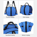 Premium Waterproof Sports Basketball Bag – Blue with Shoulder Strap