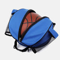Premium Waterproof Sports Basketball Bag – Blue with Shoulder Strap