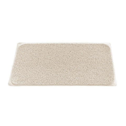 Premium Anti-Slip Loofah Shower Mat – White 70 x 40cm