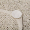 Premium Anti-Slip Loofah Shower Mat – White 70 x 40cm