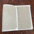 Premium Anti-Slip Loofah Shower Mat – White 70 x 40cm