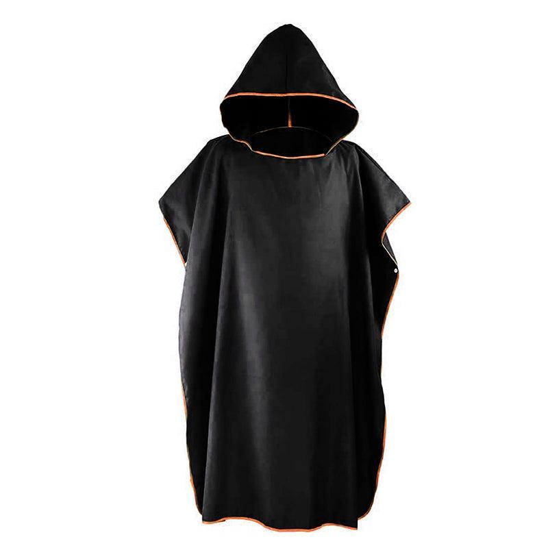 Premium Hooded Quick Dry Changing Robe Towel – Grey