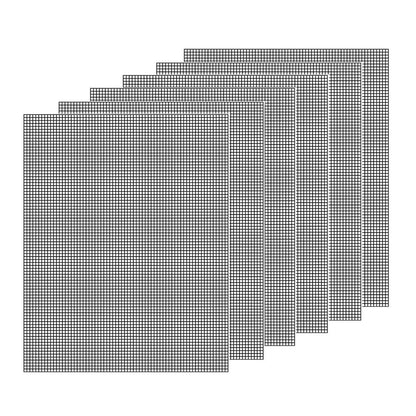 BBQ Mesh Grill Mats 10PCS Non-Stick, 40x30cm, Reusable, High Temp Resistant