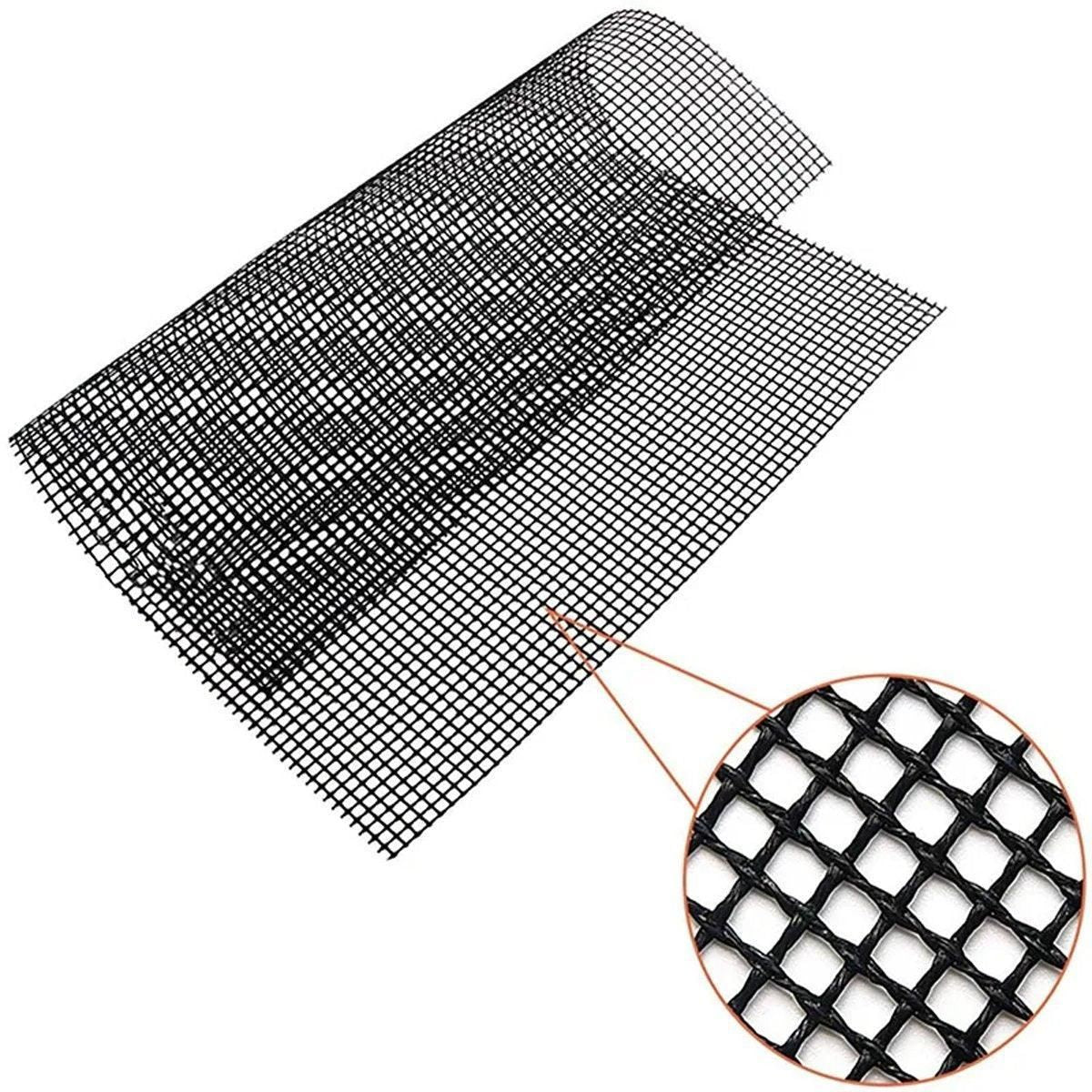 Premium Non-Stick BBQ Grill Mats – 42 x 36cm, 3 Pack