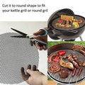 BBQ Mesh Grill Mats 42x36cm - Non-Stick, Reusable, High Temp Resistant, 6PCS - SuperSaverAU - view 2