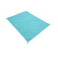 Premium Sand-Free Beach Mat – Blue Foldable PE 2 x 2m