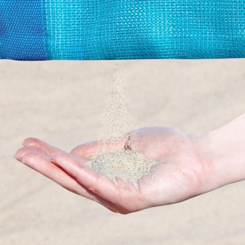 Premium Sand-Free Beach Mat – Blue Foldable PE 2 x 2m
