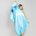 Sand Free XL Beach Towel + Bag Quick Dry Microfibre Compact Light Swimming - Stripe flamingo - SuperSaverAU - view 4