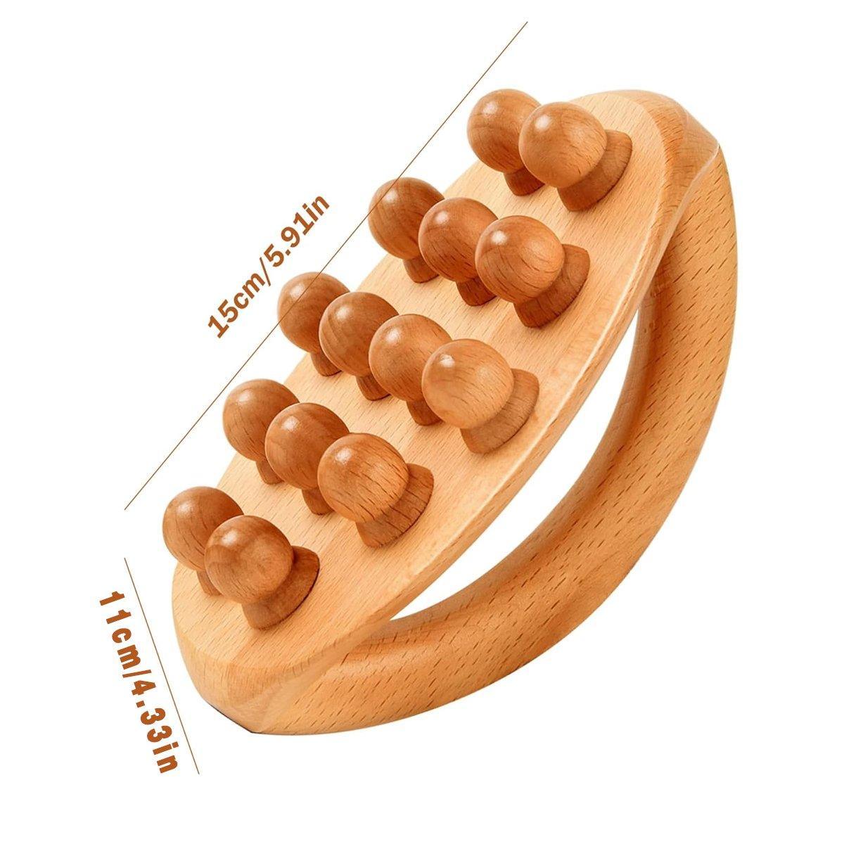 Handheld Massage Brush by Premium - Full Body Meridian Scraper