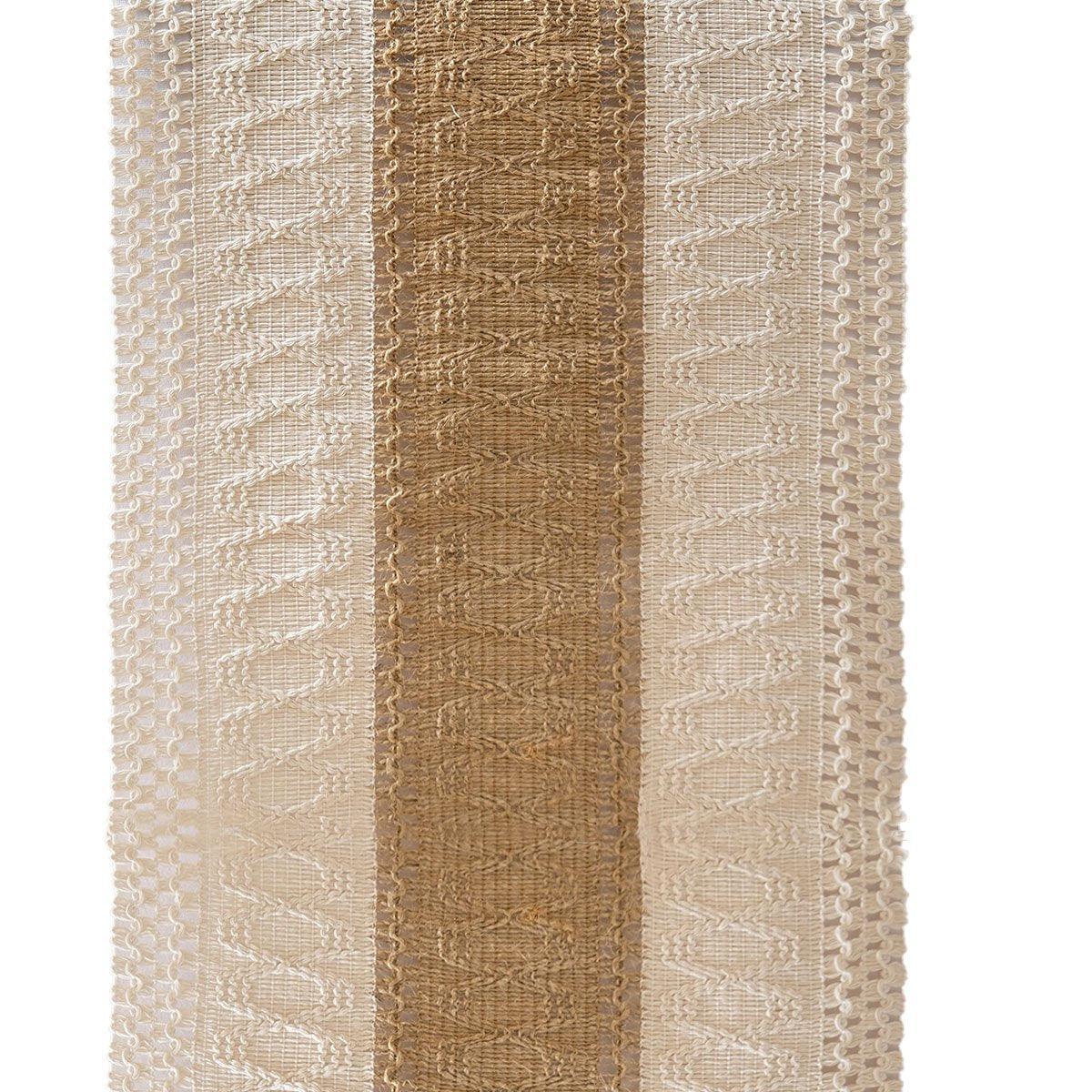 Premium Cotton Linen Table Runner – Beige 183 x 30cm