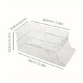 Double-Layer Rolling Beverage Storage Rack, 34 x 16.8 x 13.5 cm, Holds 11 Cans - SuperSaverAU - view 2