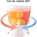 Rotatable 3-Compartment Beverage Dispenser 169oz (5000ml) for Cold/Hot Drinks - SuperSaverAU - view 2