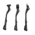Premium Adjustable Aluminium Bicycle Kickstand with Three-Hole Mount - Black