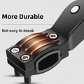 Premium Adjustable Aluminium Bicycle Kickstand with Three-Hole Mount - Black