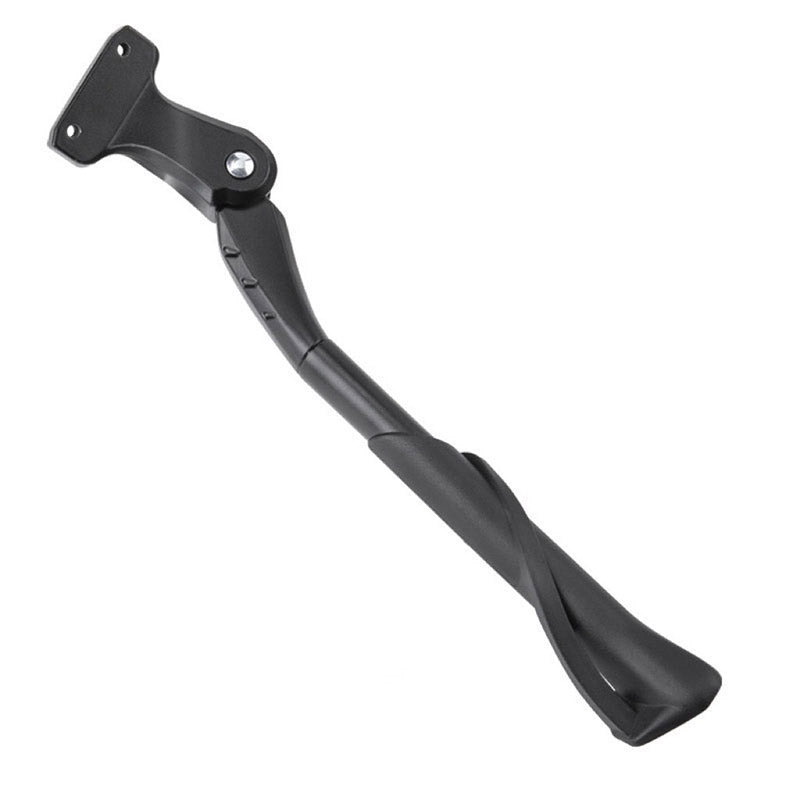 Premium Adjustable Aluminium Bicycle Kickstand with Three-Hole Mount - Black