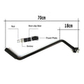 Premium Bike Training Push Handle Bar with Seat Post Mount - Black