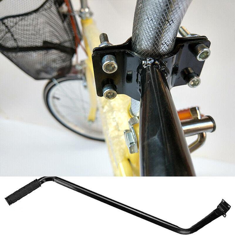 Premium Bike Training Push Handle Bar with Seat Post Mount - Black
