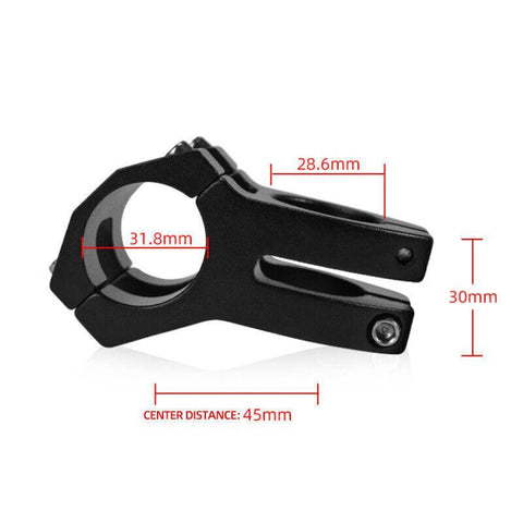 Premium CNC 6061 T6 Aluminium MTB Bike Handlebar Stem 31.8mm - Gold