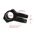 Premium CNC 6061 T6 Aluminium MTB Bike Handlebar Stem 31.8mm - Red