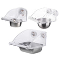 Premium Stainless Steel Bird Feeder Bowl Anti-Spill - M