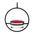 Premium Metal Hummingbird Feeder with Glass Reservoir