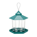 Green Bird Feeder, 23x20cm, Sturdy Plastic, Easy to Fill & Clean, Hanging - SuperSaverAU - view 6