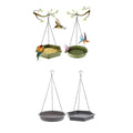 Outdoor Hanging Bird Feeder - 15.7" Dual-purpose for Hummingbirds - Grey - SuperSaverAU - view 2