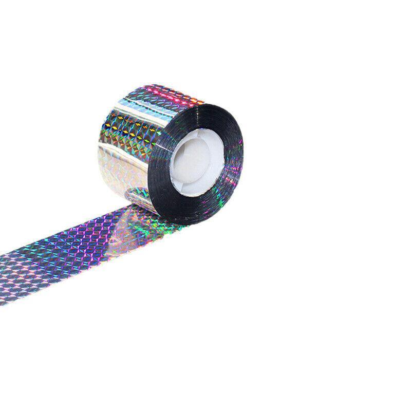 Premium Bird Repellent Reflective Tape – Silver 4.8cm x 110m
